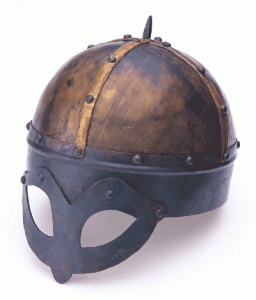 A real Viking helmet